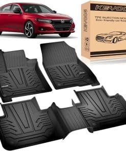 Tapetes para Automóvil KEYOOG Negros TPE Especiales para