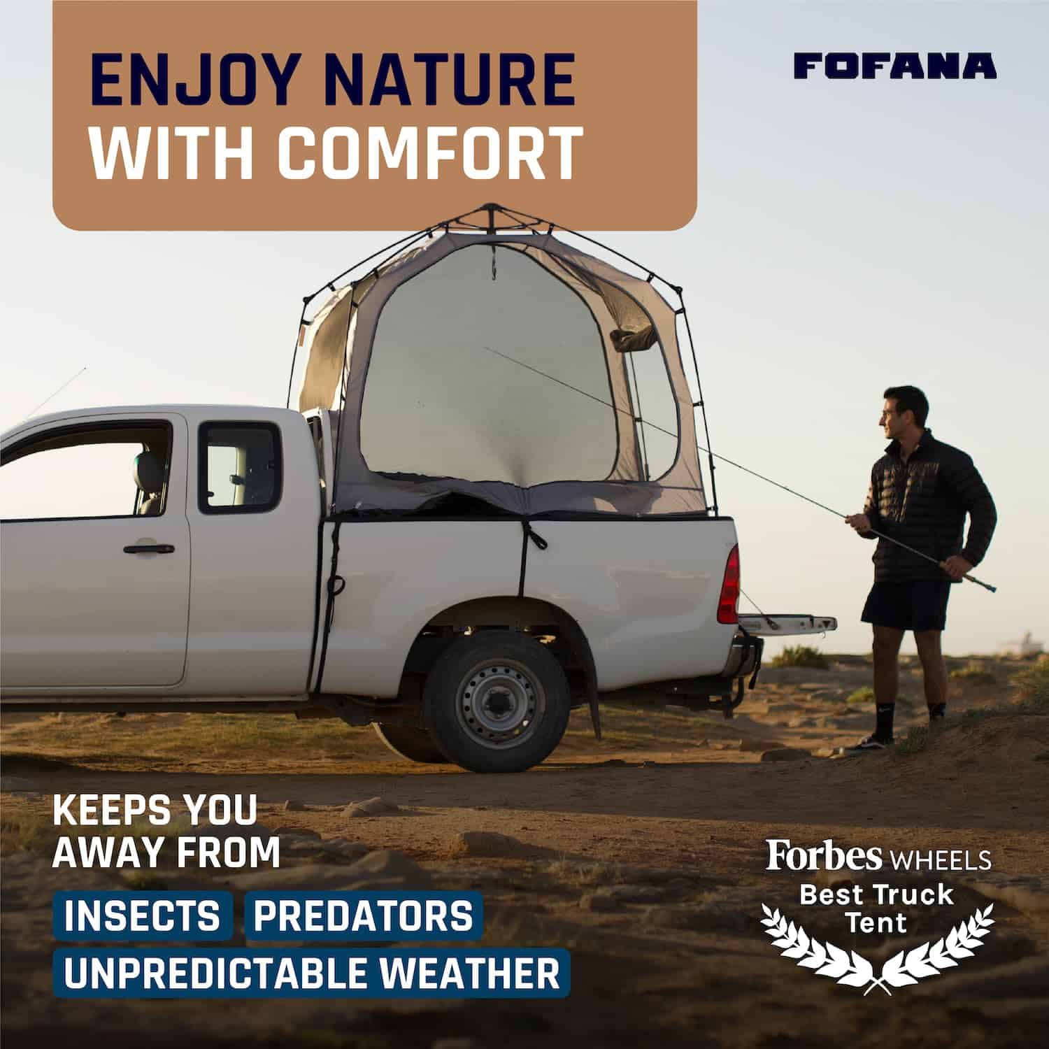 Tienda de campaña para cama de camión - Rápida y fácil - Imagen 8