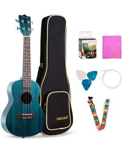 Ukulele Concierto GECKO de 23 pulgadas de caoba para