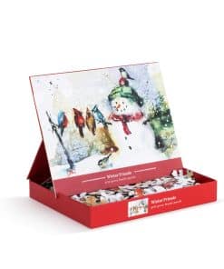 Rompecabezas familiar de 400 piezas de amigos de invierno