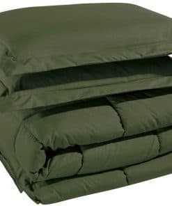 Juego de Edredón Alternativo Chezmoi Collection -Verde Cipré