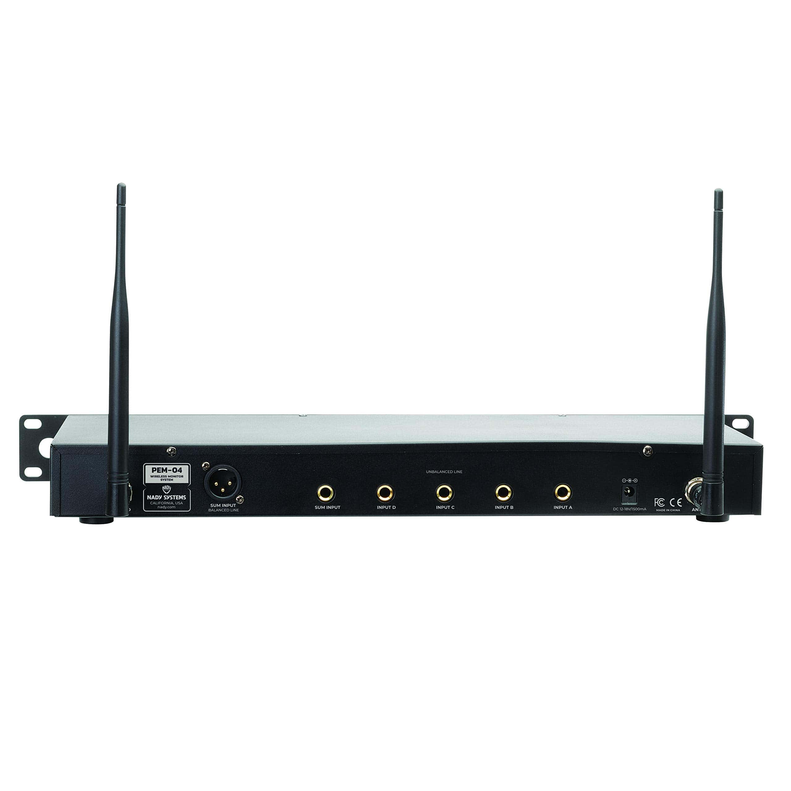 Sistema de monitor inalámbrico Nady PEM-04 UHF de 16 - Imagen 4