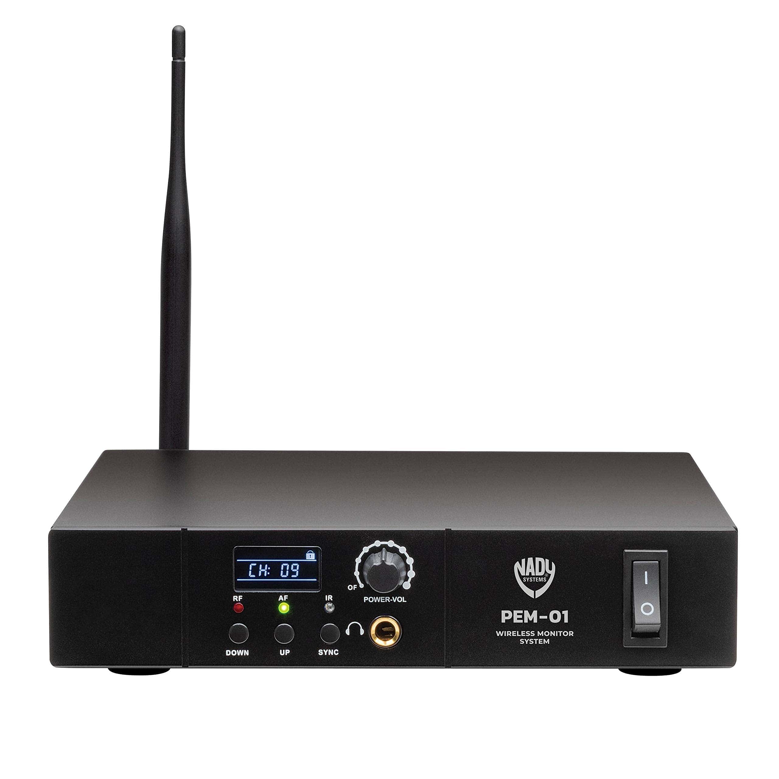 Sistema de monitor inalámbrico profesional Nady PEM-01 UHF - Imagen 3