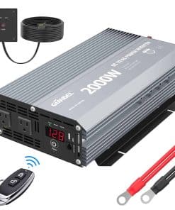 Inversor de Energía GIANDEL 2000W Onda Senoidal Modificada