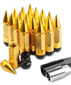 20 Pcs Tuerca para Ruedas de Tuning con Puntas Antirrobo