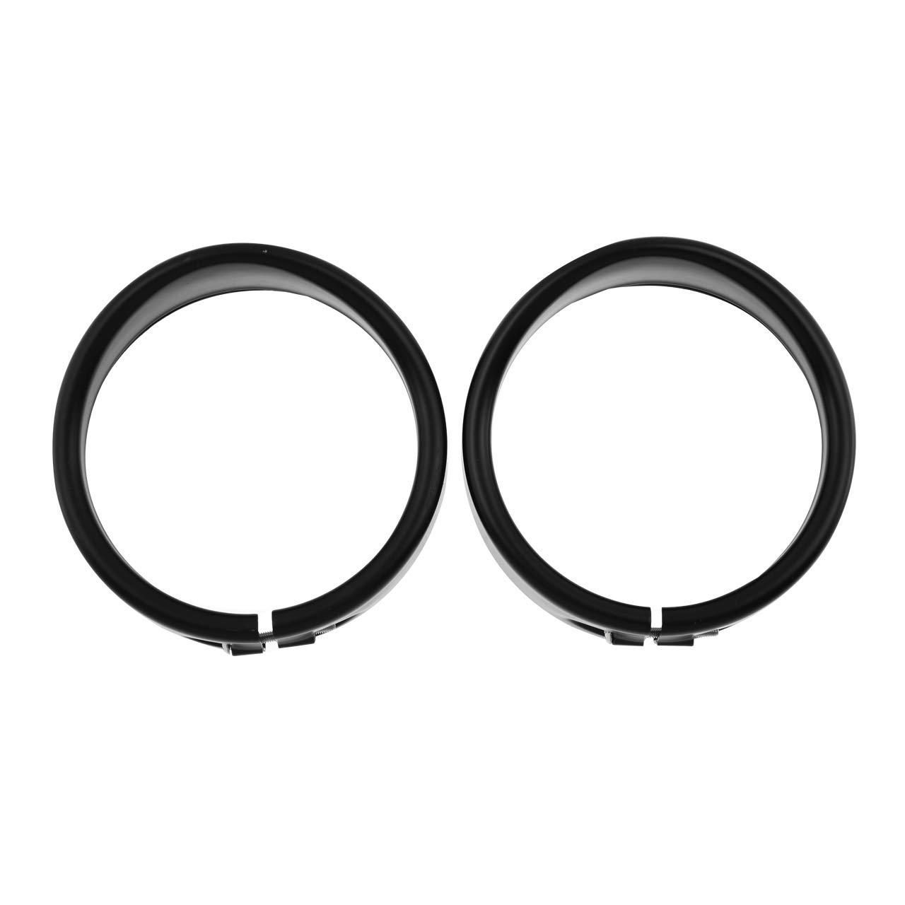 YHMTIVTU Visor Style 7" Headlight Trim Ring 4 1/2" Passing - Imagen 6