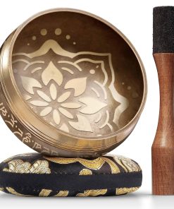 Set de Cuenco Tibetano � Auténtico Sonido Afinado a Mano