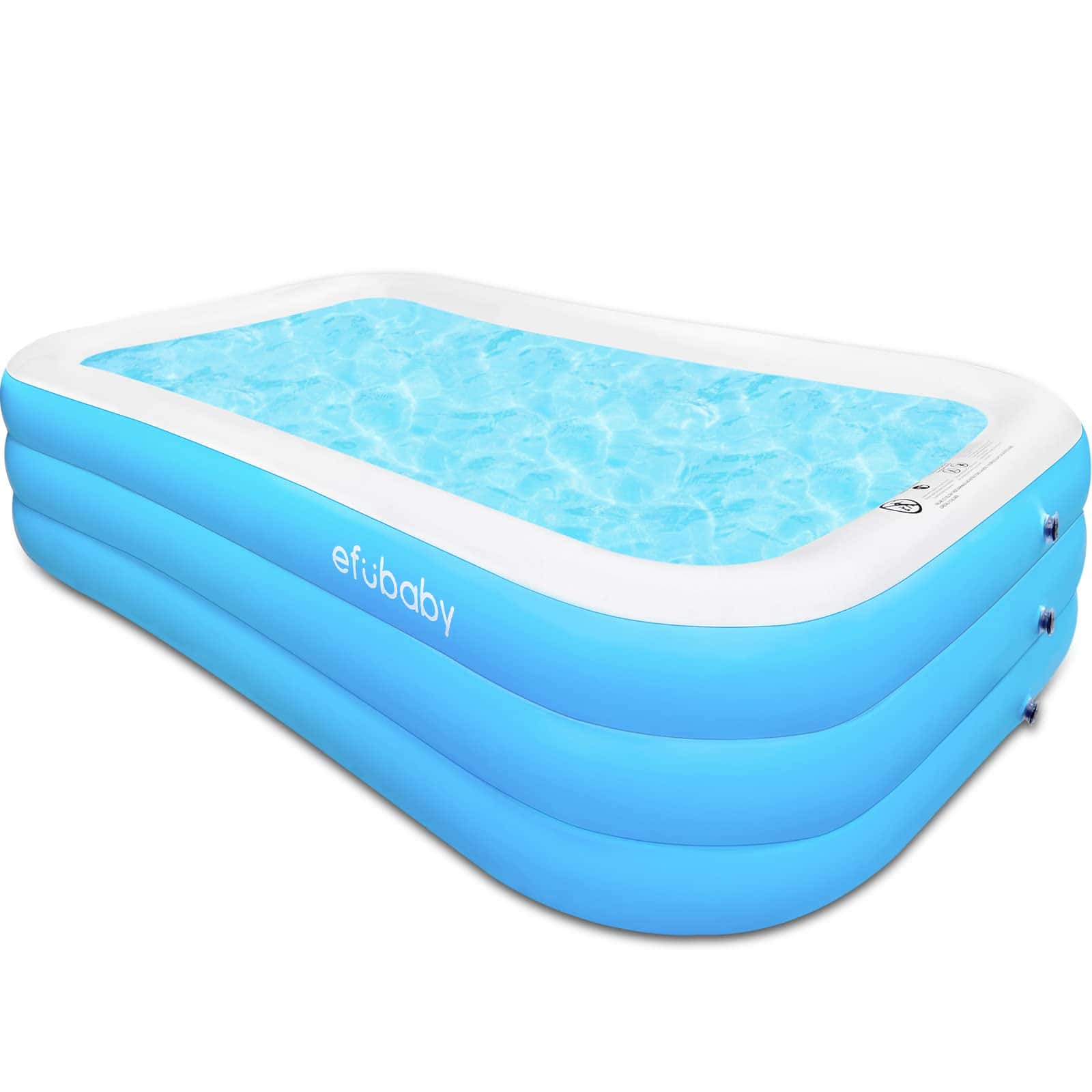 Piscina Inflable efubaby 120" X 72" X 22" Piscina Inflable