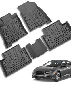 Tapetes para Piso de Coche Compatible con Civic
