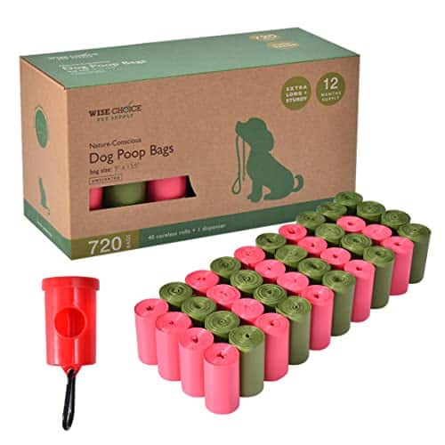 Bolsas para recoger heces de perro Wise Choice Pet Supply