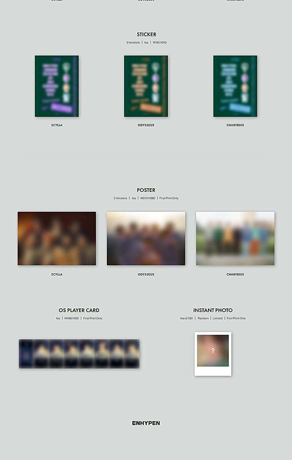 Genie Music ENHYPEN - Dimension : Dilemma (1er Álbum) - Imagen 4