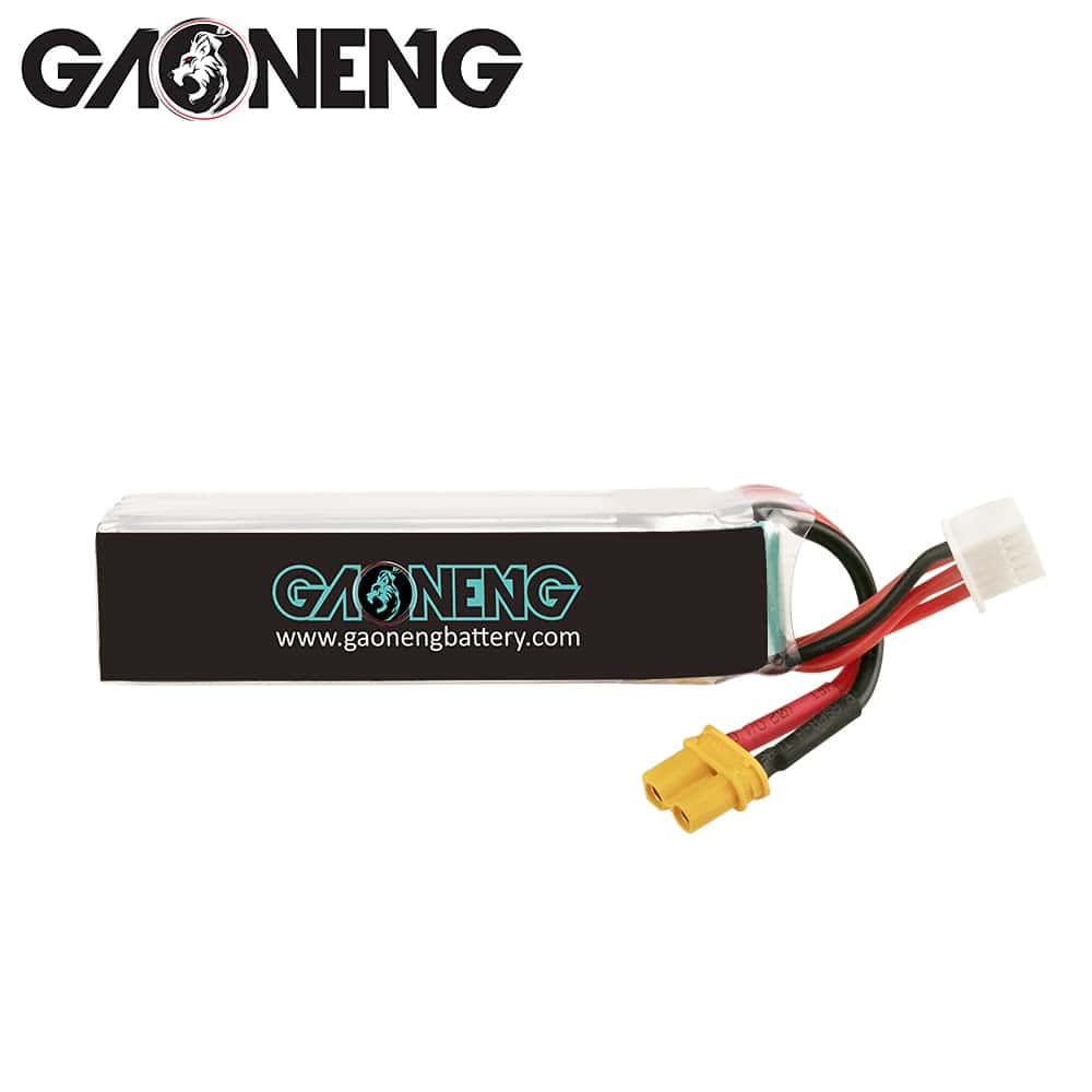 Paquete de 2 Baterías LiPo GNB 4S 550mAh 14.8V 90C con - Imagen 4