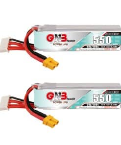 Paquete de 2 Baterías LiPo GNB 4S 550mAh 14.8V 90C con