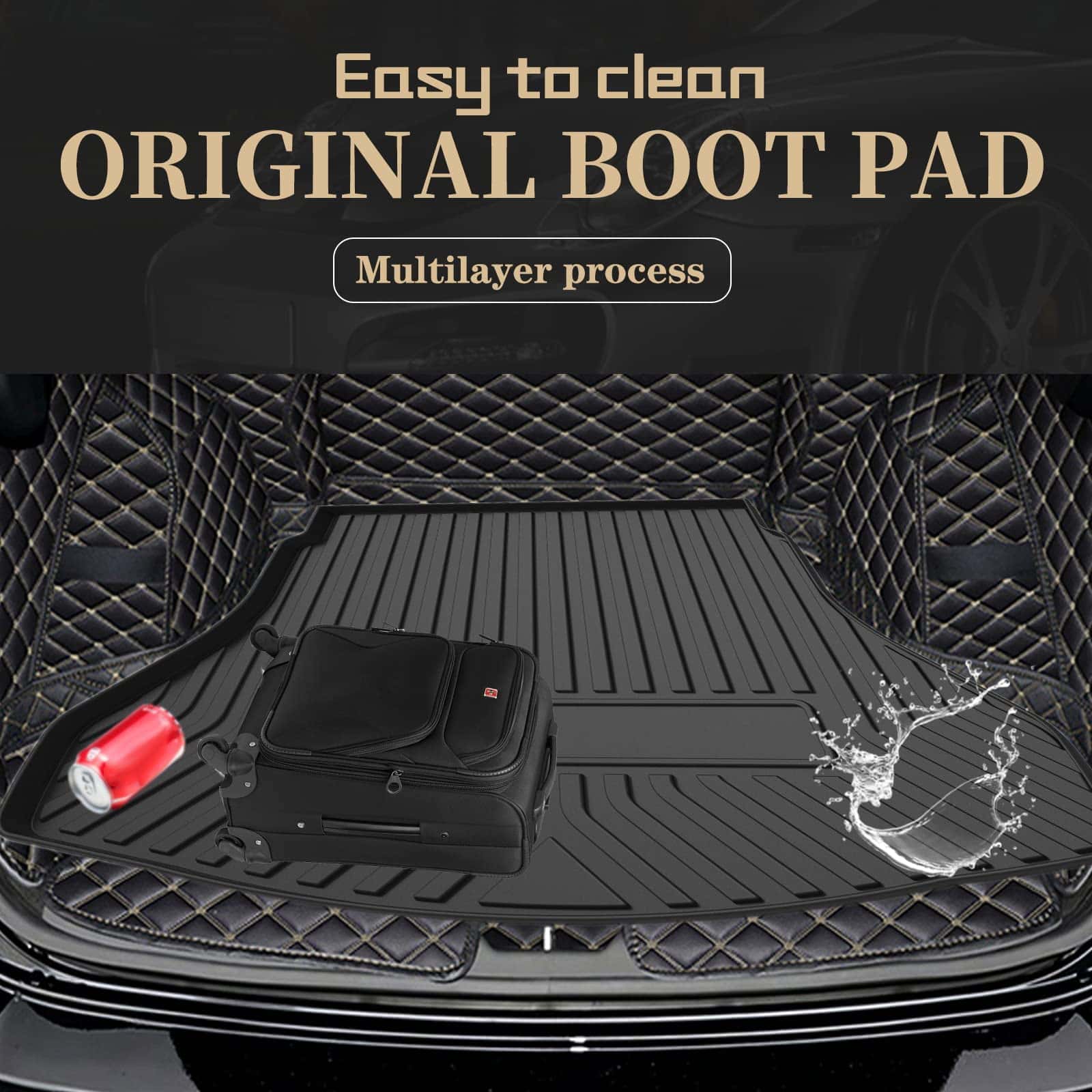 Forro de carga Elsetyler para Forte 2023 - Negro TPO Todo - Imagen 3