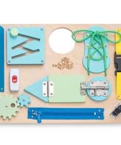 deMoca Busy Board Juguetes Montessori para Niños Pequeños,