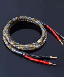 JORZOR 1 Paquete de Cable de Altavoz de 10AWG, con Conector