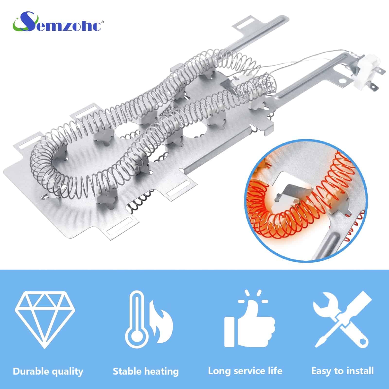 Elemento Calefactor para Secadora 8544771 para Secadoras - Imagen 8