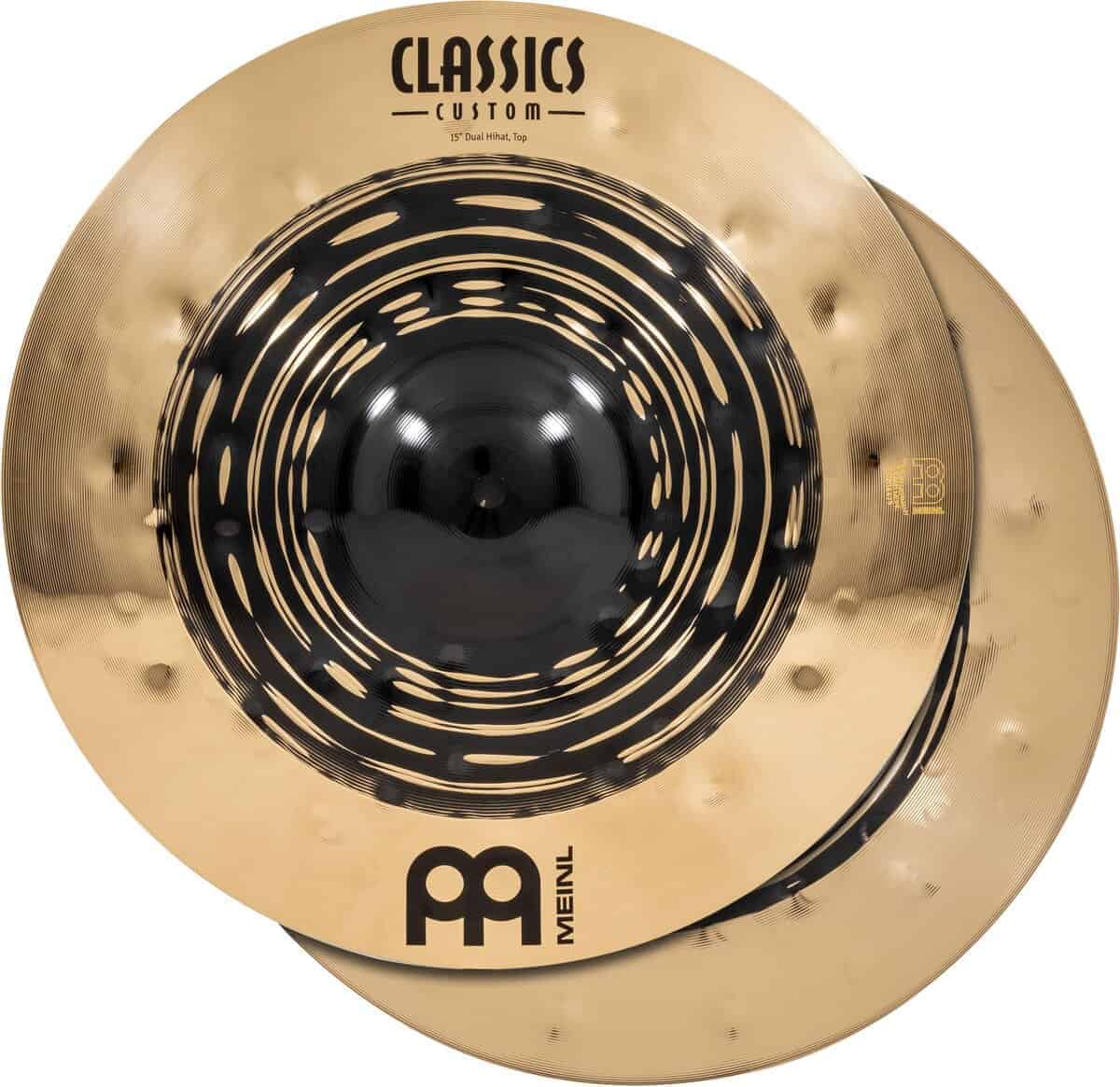 Par de Platillos Hi-Hat Meinl Cymbals Classics -Dual