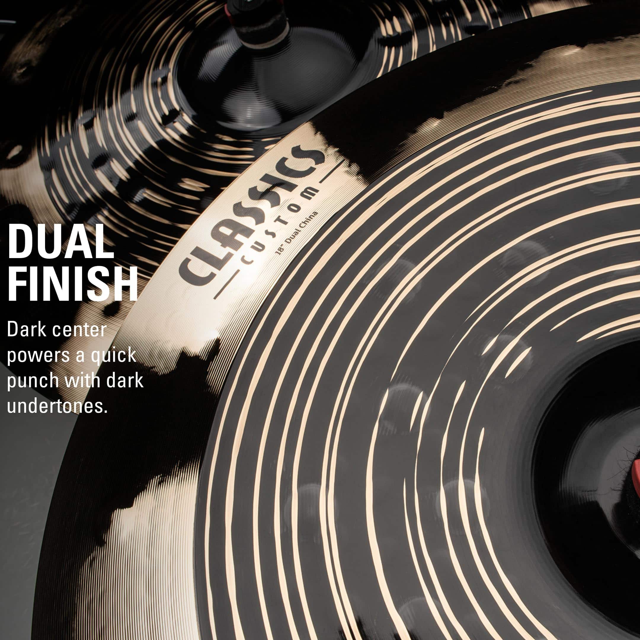 Platillo de China Meinl Cymbals Classics Custom Dual de - Imagen 5