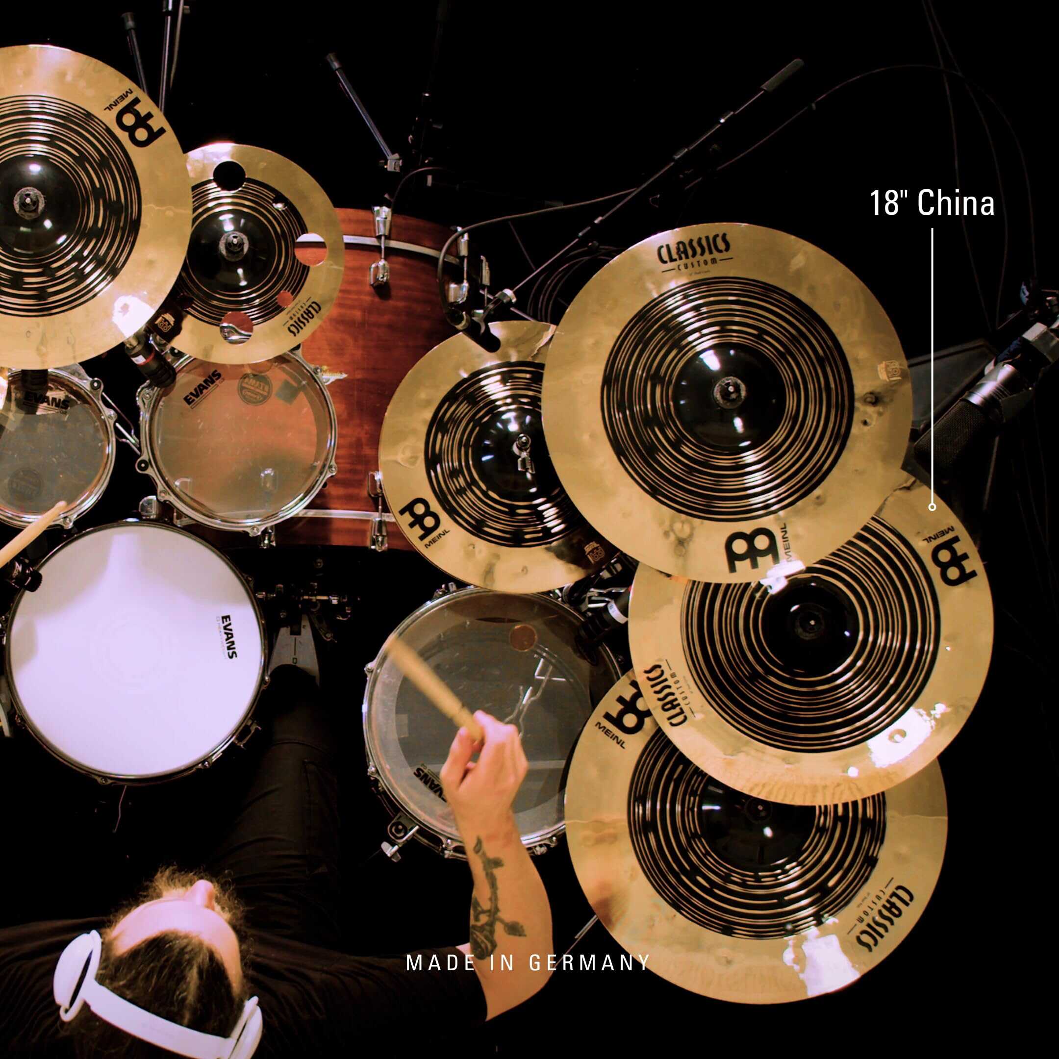 Platillo de China Meinl Cymbals Classics Custom Dual de - Imagen 7