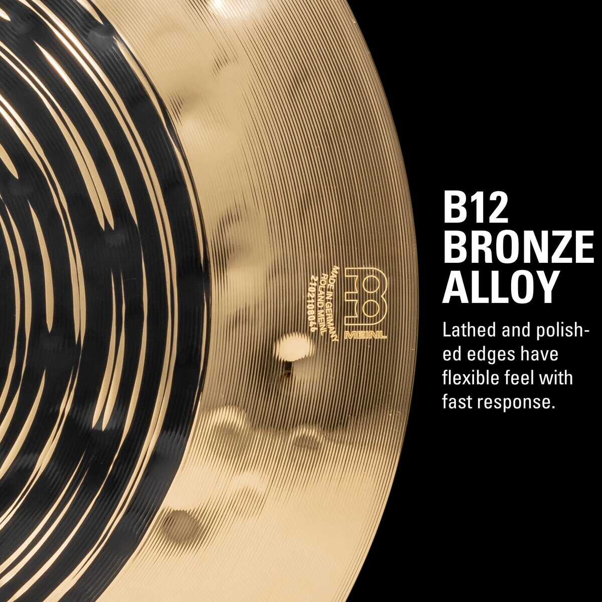 Platillo Crash Meinl Cymbals Classics Custom Dual de 16" - Imagen 4