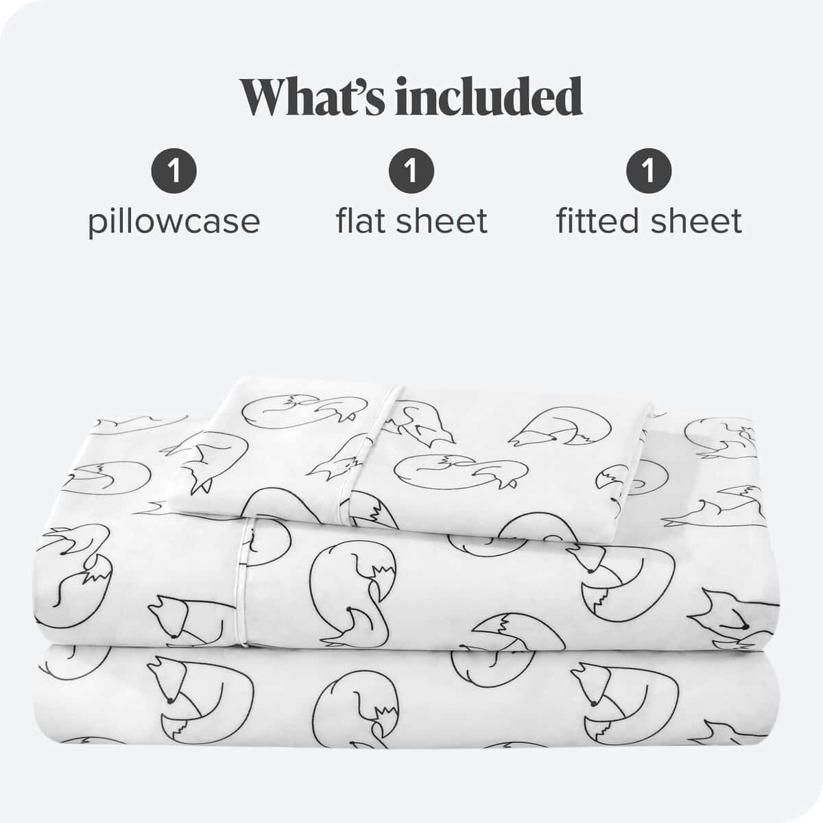 Juego de sábanas para cama individual XL Bare -37 - Feelin' - Imagen 5