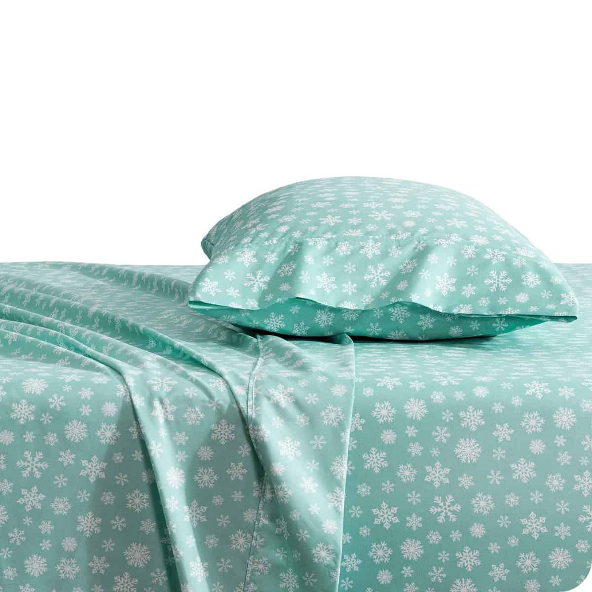 Juego de sábanas gemelas Bare Home - -Blanco (Snowdrift)