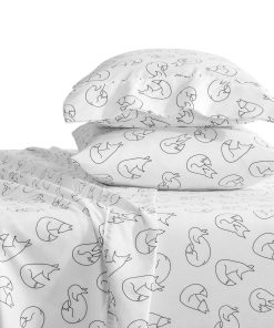 Juego de sábanas navideñas Bare Home Queen - Lujo 1800