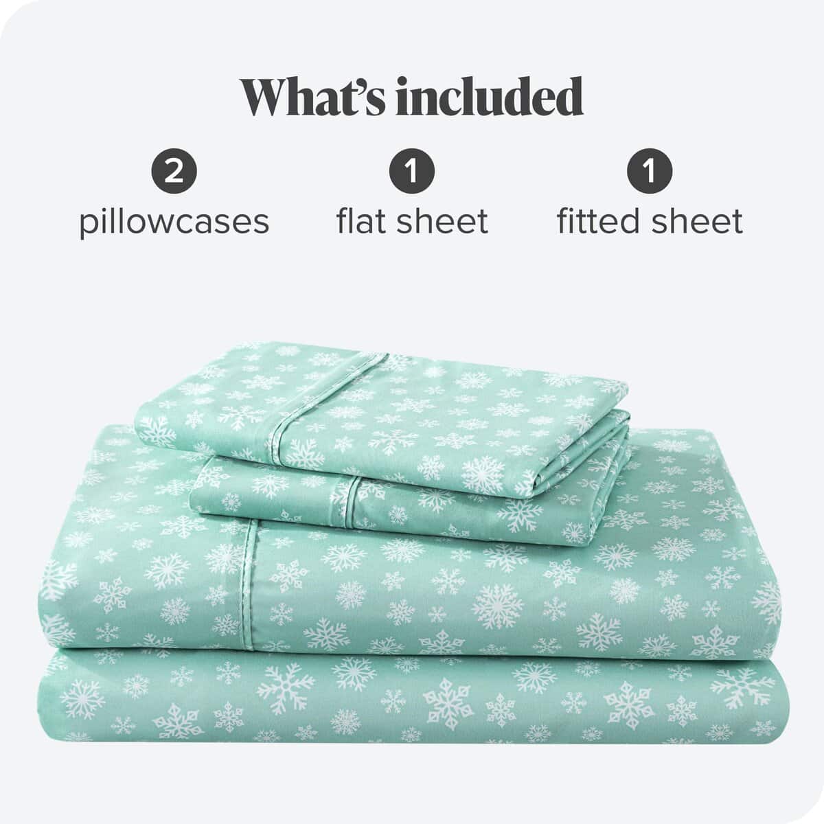 Juego de sábanas King Bare Home - Sábanas navideñas - Lujo - Imagen 5