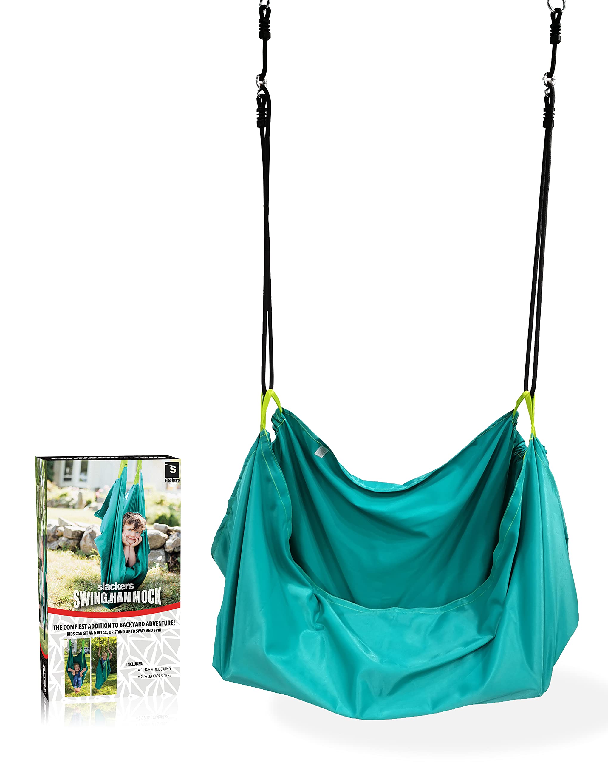 Columpio de Hamaca Slackers: Fácil de Colocar en tu Árbol
