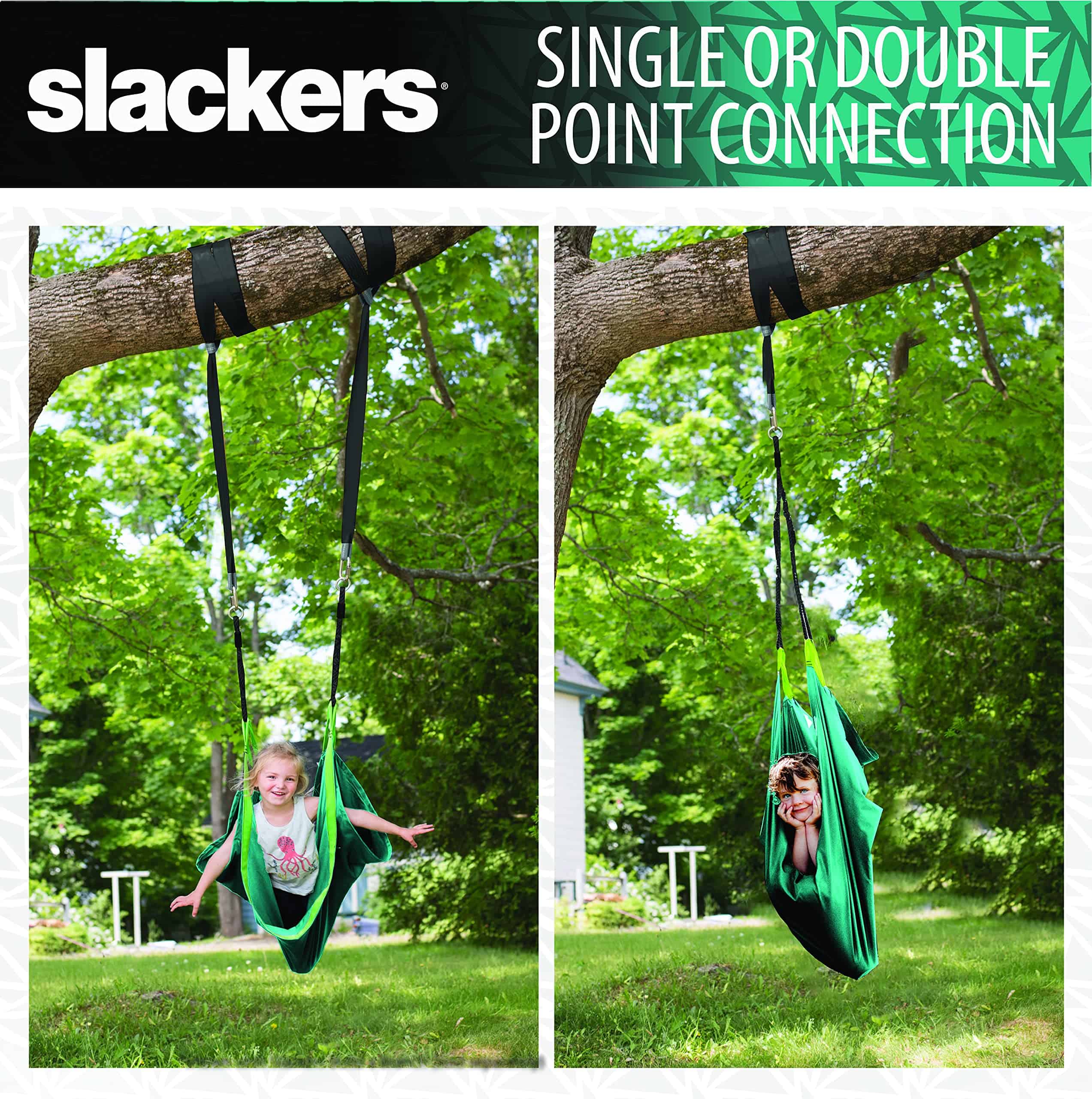 Columpio de Hamaca Slackers: Fácil de Colocar en tu Árbol - Imagen 7