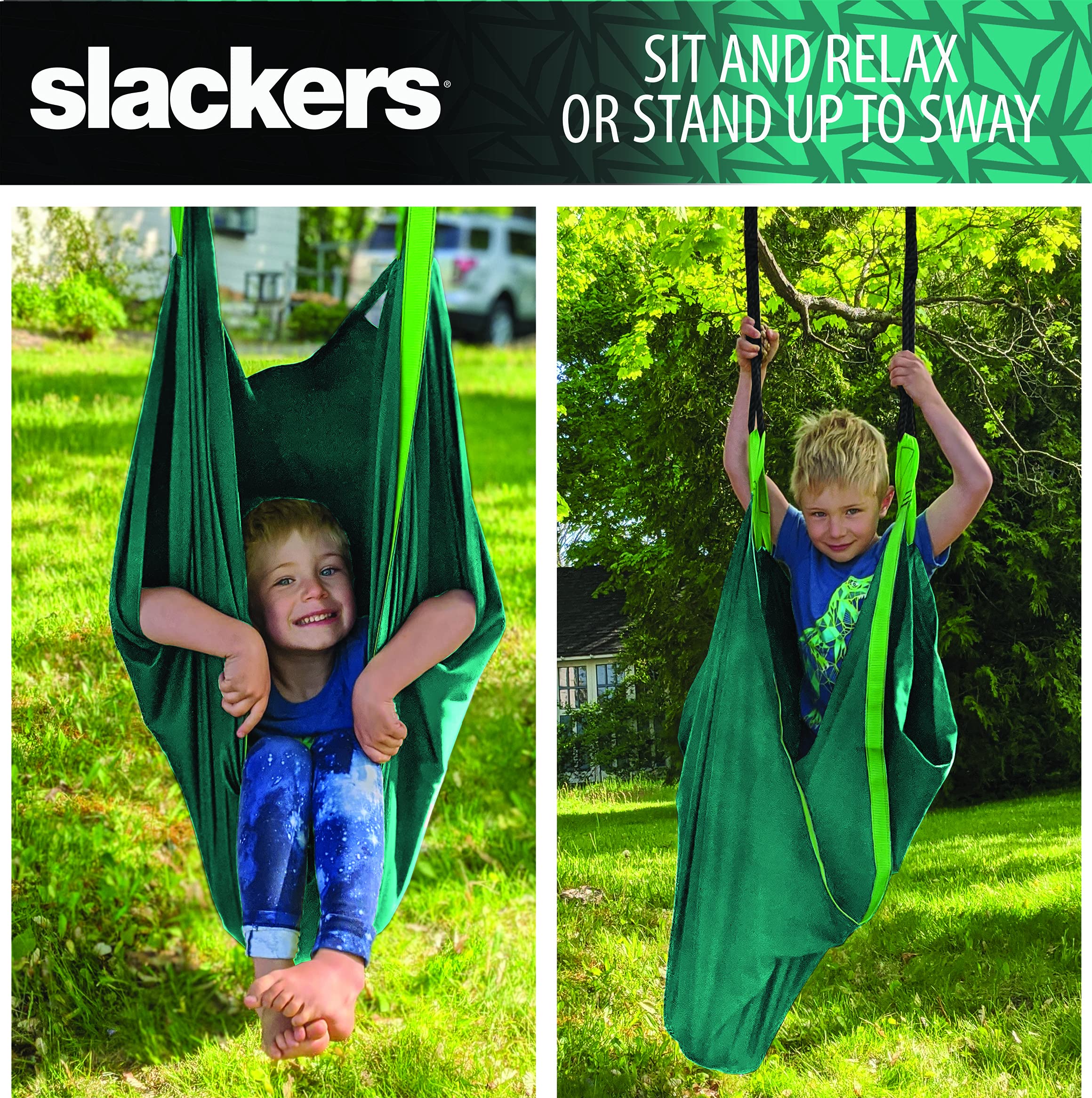 Columpio de Hamaca Slackers: Fácil de Colocar en tu Árbol - Imagen 4