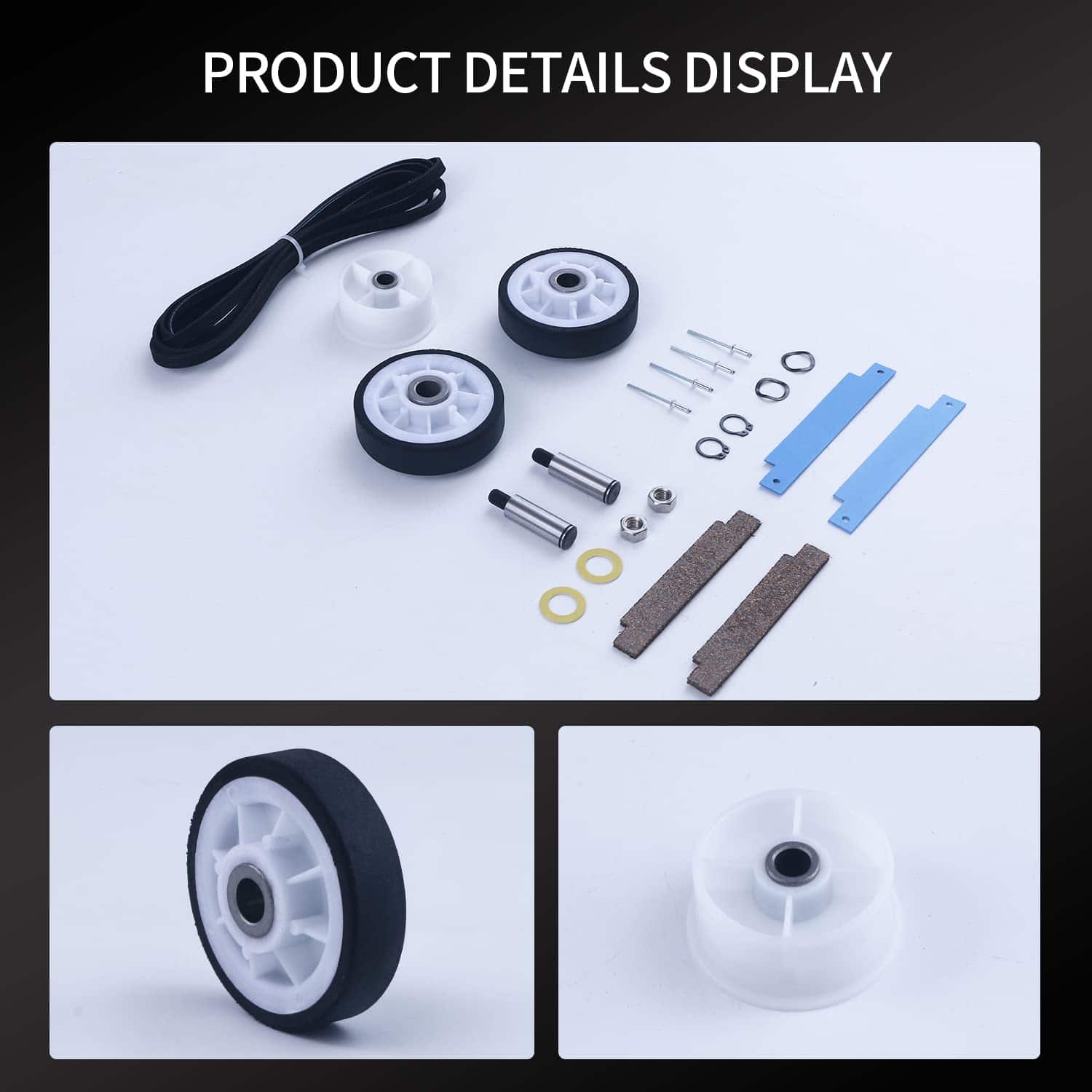 Kit de Reparación para Secadora - Rodillo de Tambor - Imagen 7