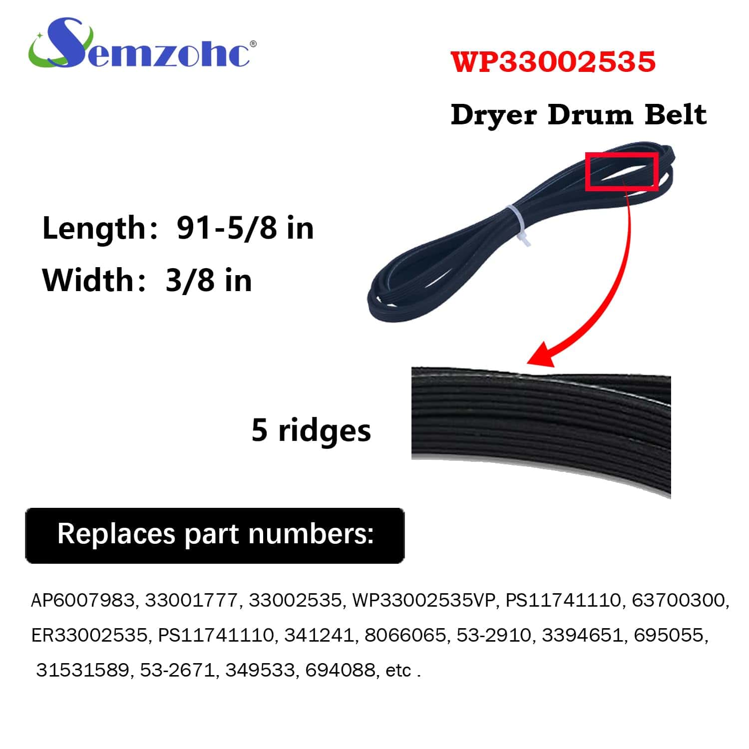 Kit de Reparación para Secadora - Rodillo de Tambor - Imagen 6