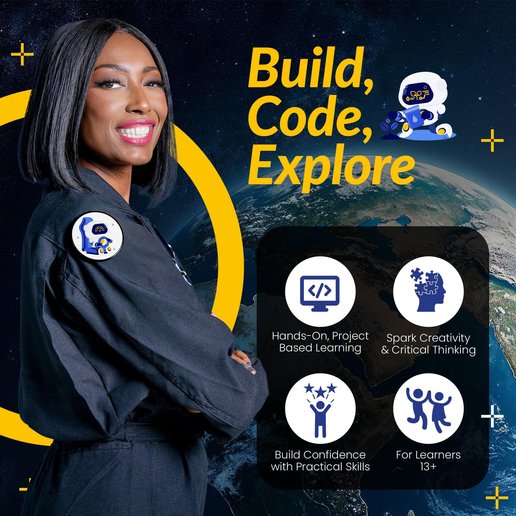 Kit de codificación STEM LINGO - Construye y codifica tu - Imagen 4