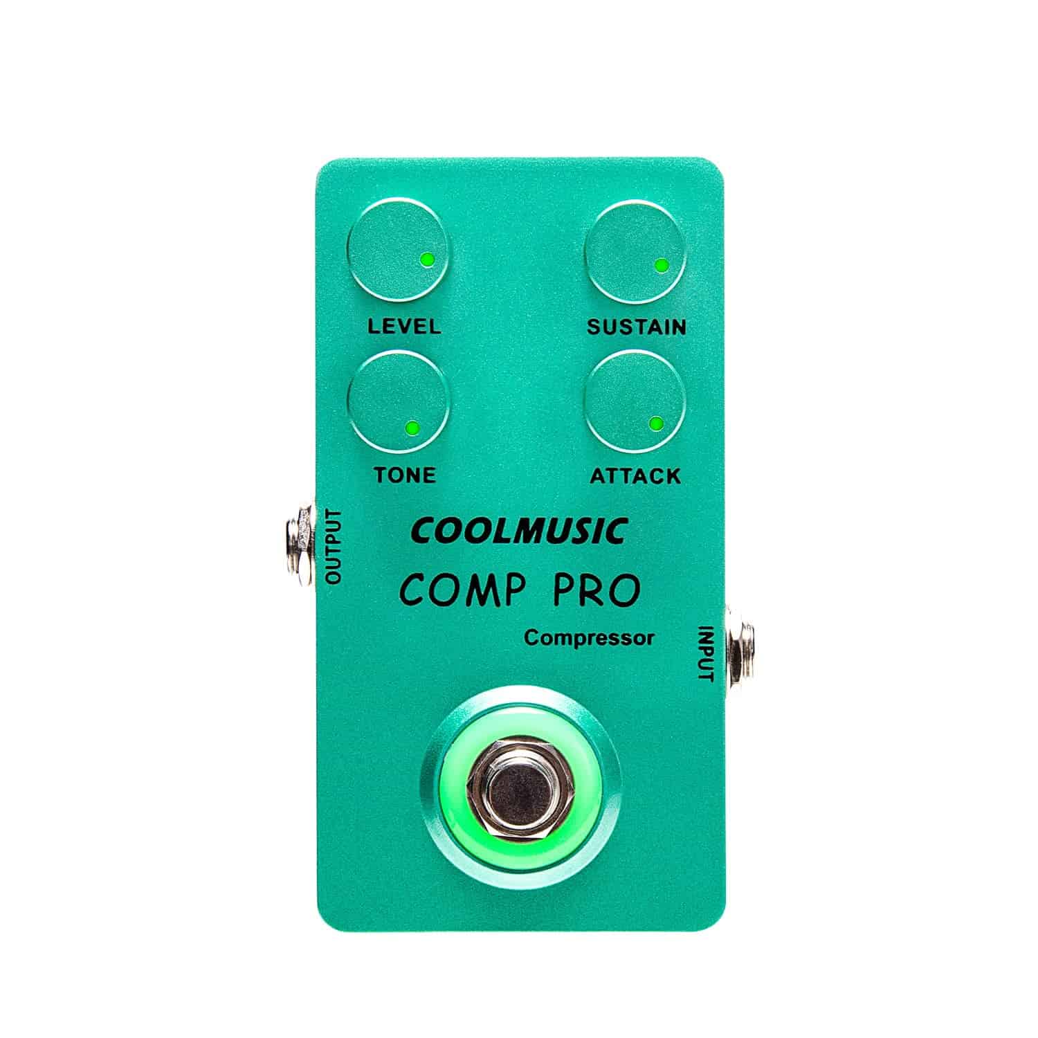 Pedal Compresor COOLMUSIC C-CS01, Efecto de Compresión para
