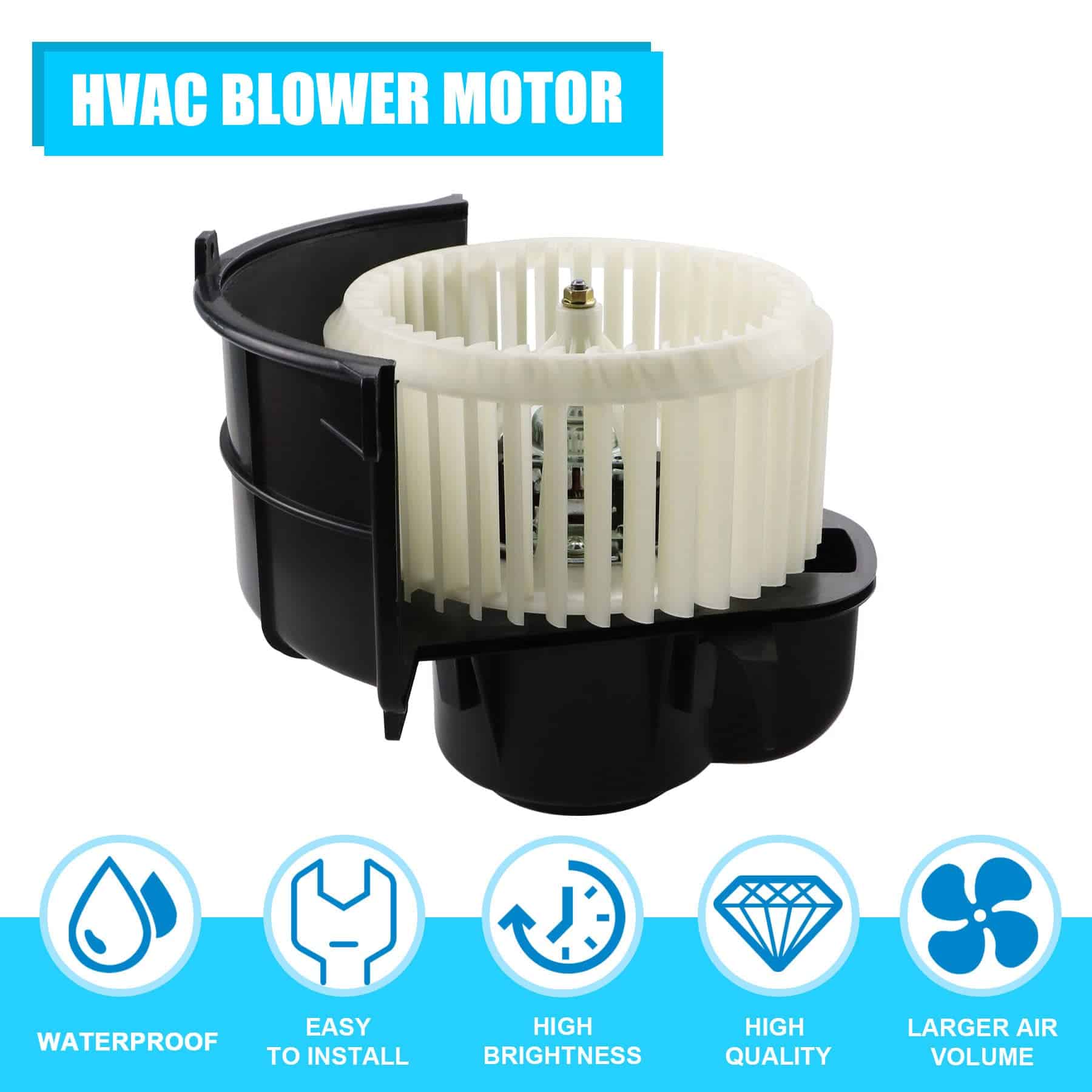Dibanyou AC Heater Blower Motor para 2007-2015 Audi Q7 - Imagen 3