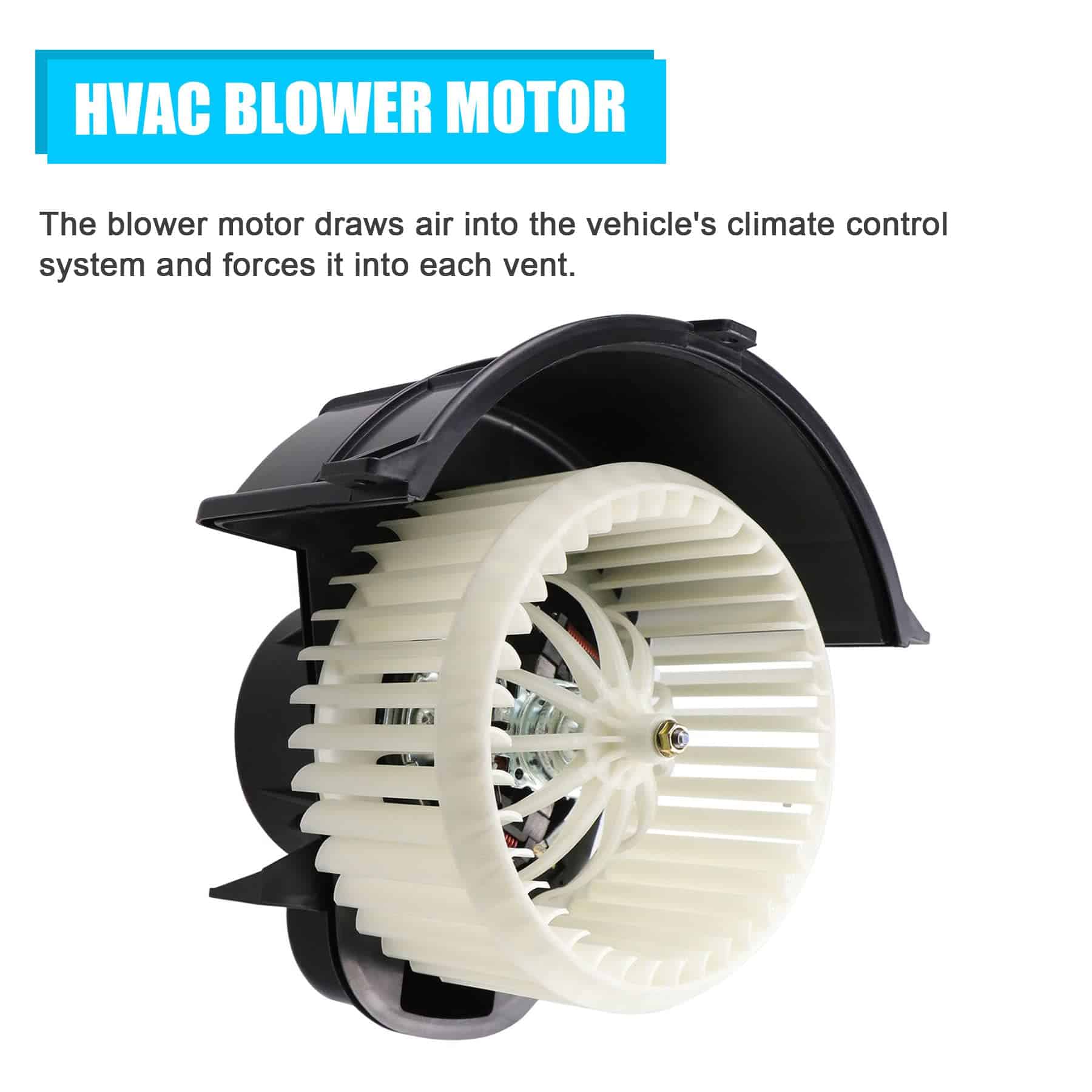 Dibanyou AC Heater Blower Motor para 2007-2015 Audi Q7 - Imagen 6