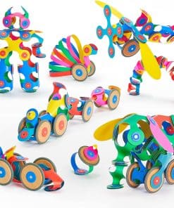 Paquete de Creador de Ruedas Clixo, 72 Piezas - Juguete