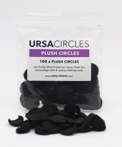 URSA Plush Circles - Cubiertas de pelo corto de 5 mm de