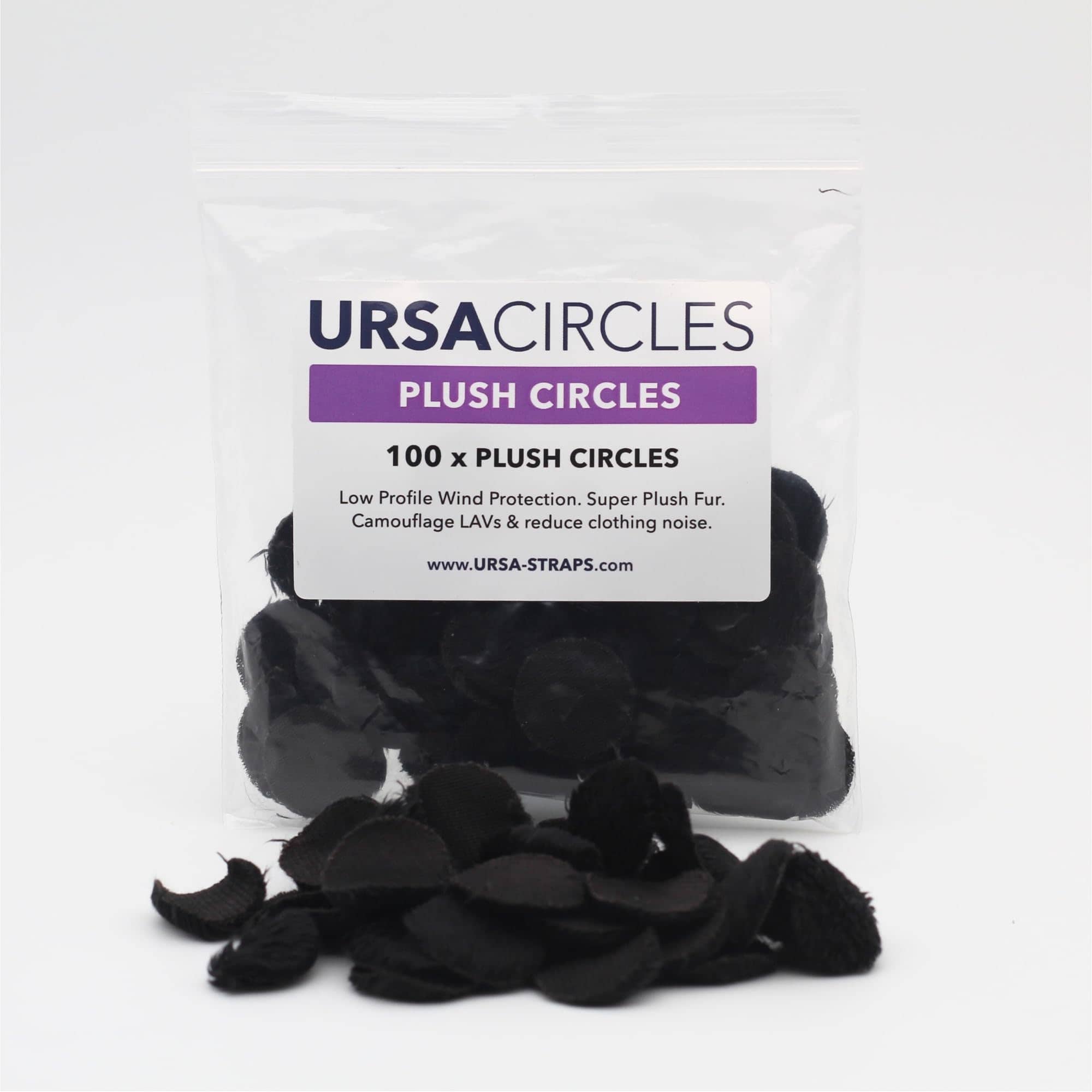 URSA Plush Circles - Cubiertas de pelo corto de 5 mm de