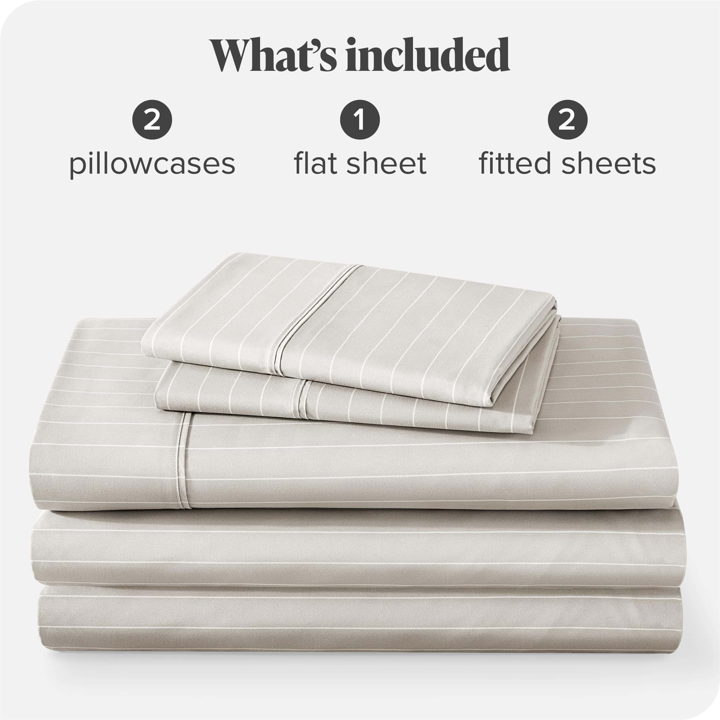 Juego de sábanas Bare Home Split King - 1800 Sábanas de - Imagen 10