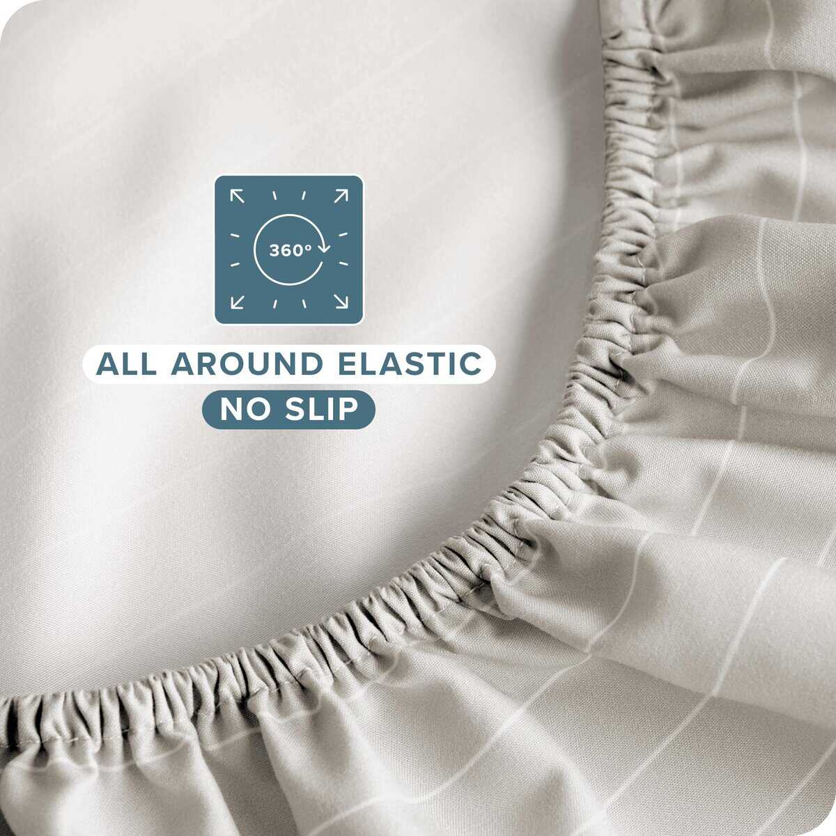 Juego de sábanas gemelas Bare Home - Juego de sábanas de - Imagen 7