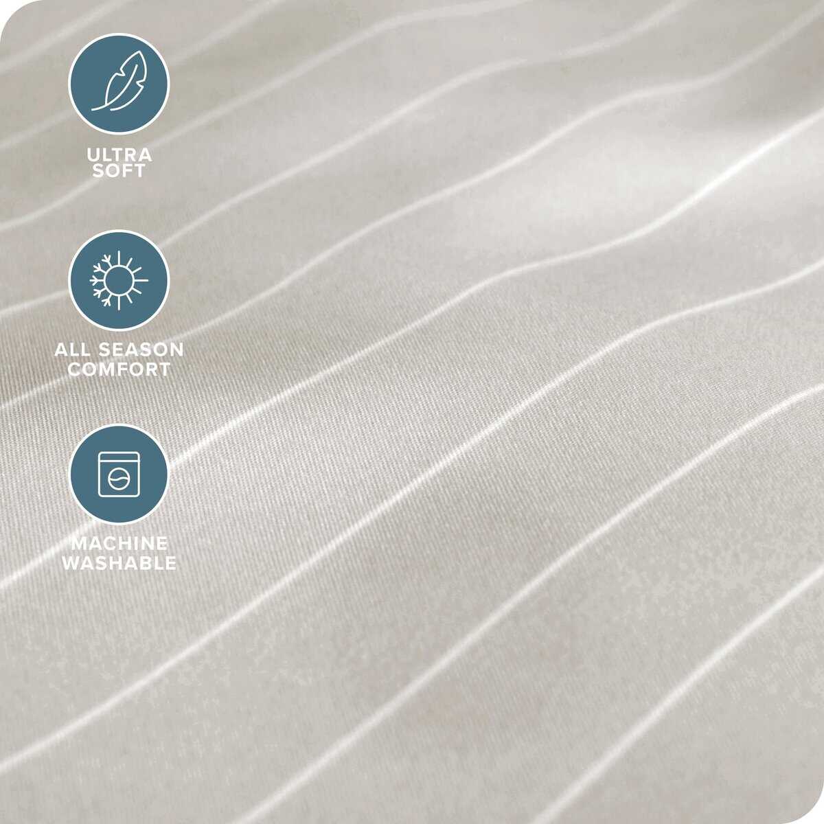 Juego de sábanas gemelas Bare Home - Juego de sábanas de - Imagen 4