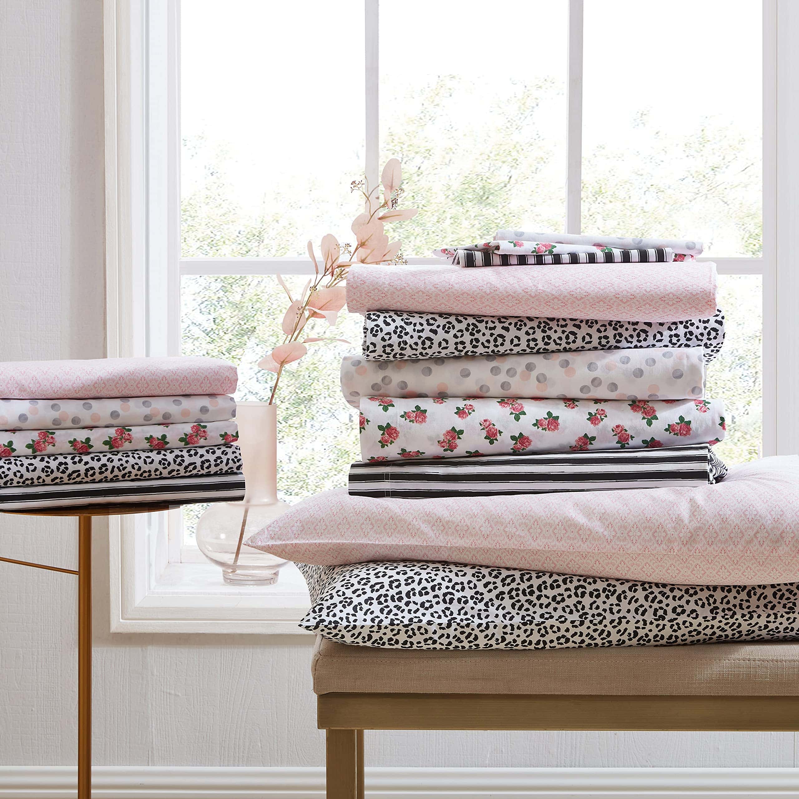 Juego de Sábanas Twin XL Betsey Johnson, Juego de Ropa de - Imagen 7