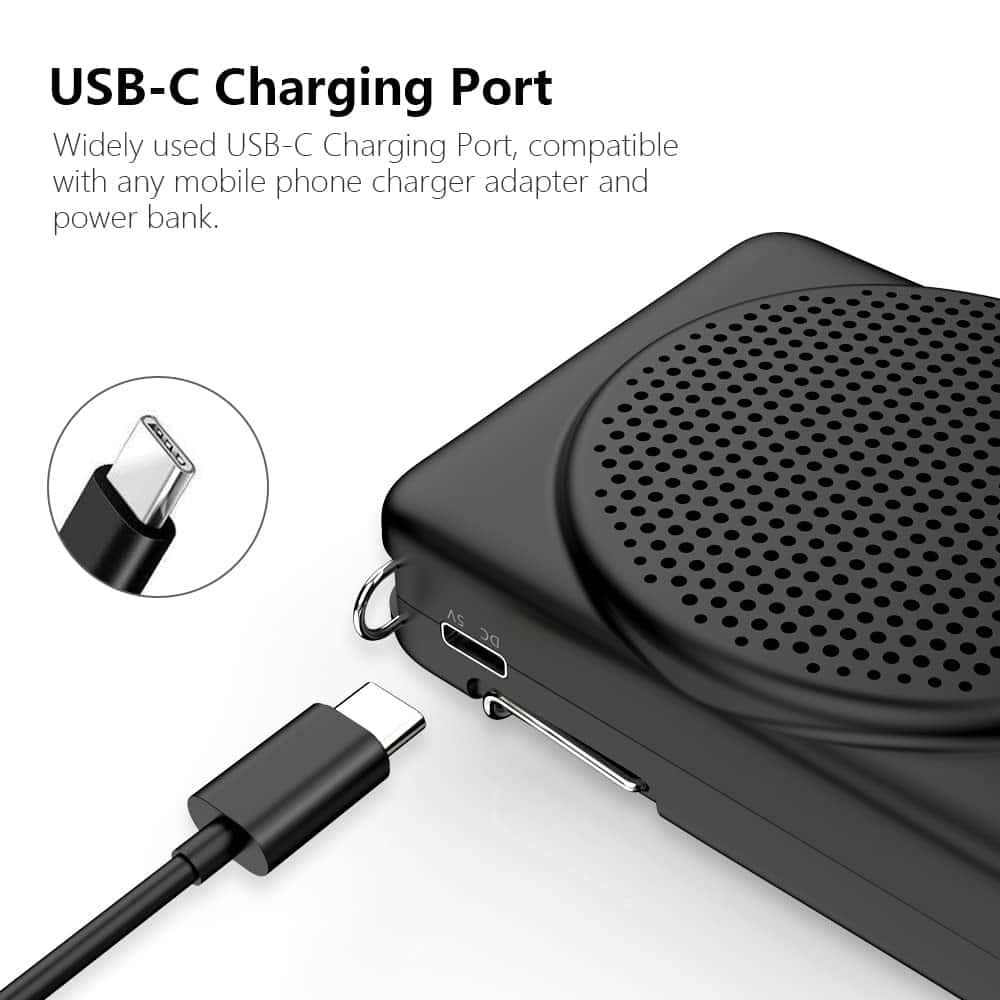 Amplificador de Voz Mini NORWII, Carga Rápida de 3 Horas y - Imagen 6