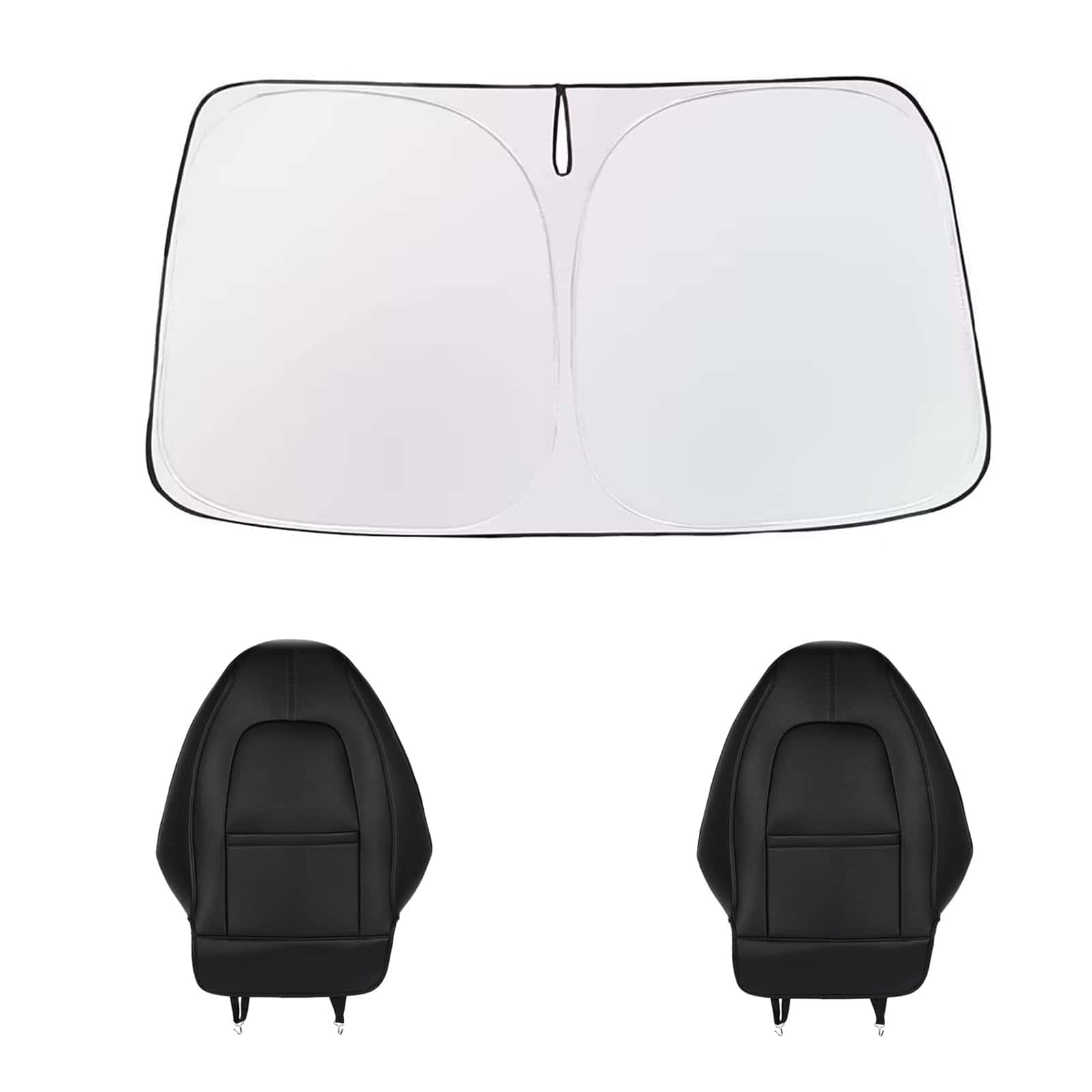 BASENOR Parasol para parabrisas Tesla Model Y y Model 3 y