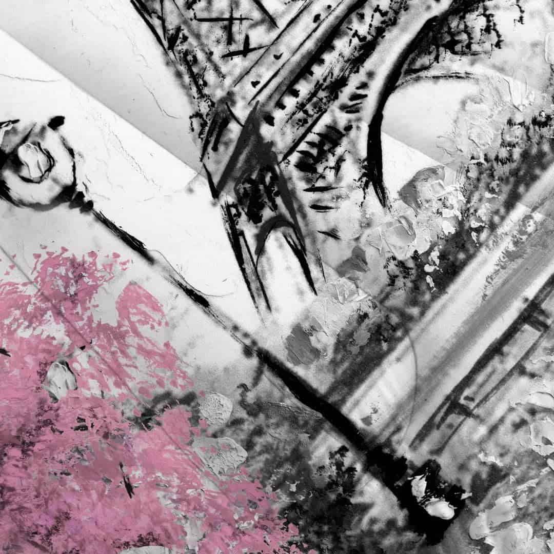 Juego de Colcha de Confort KXRY Paris Rosa Tamaño Completo - Imagen 5