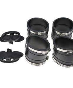 Kit de Y-Pipe de Escape YIHETOP 807166A3 Manguera Fuelles