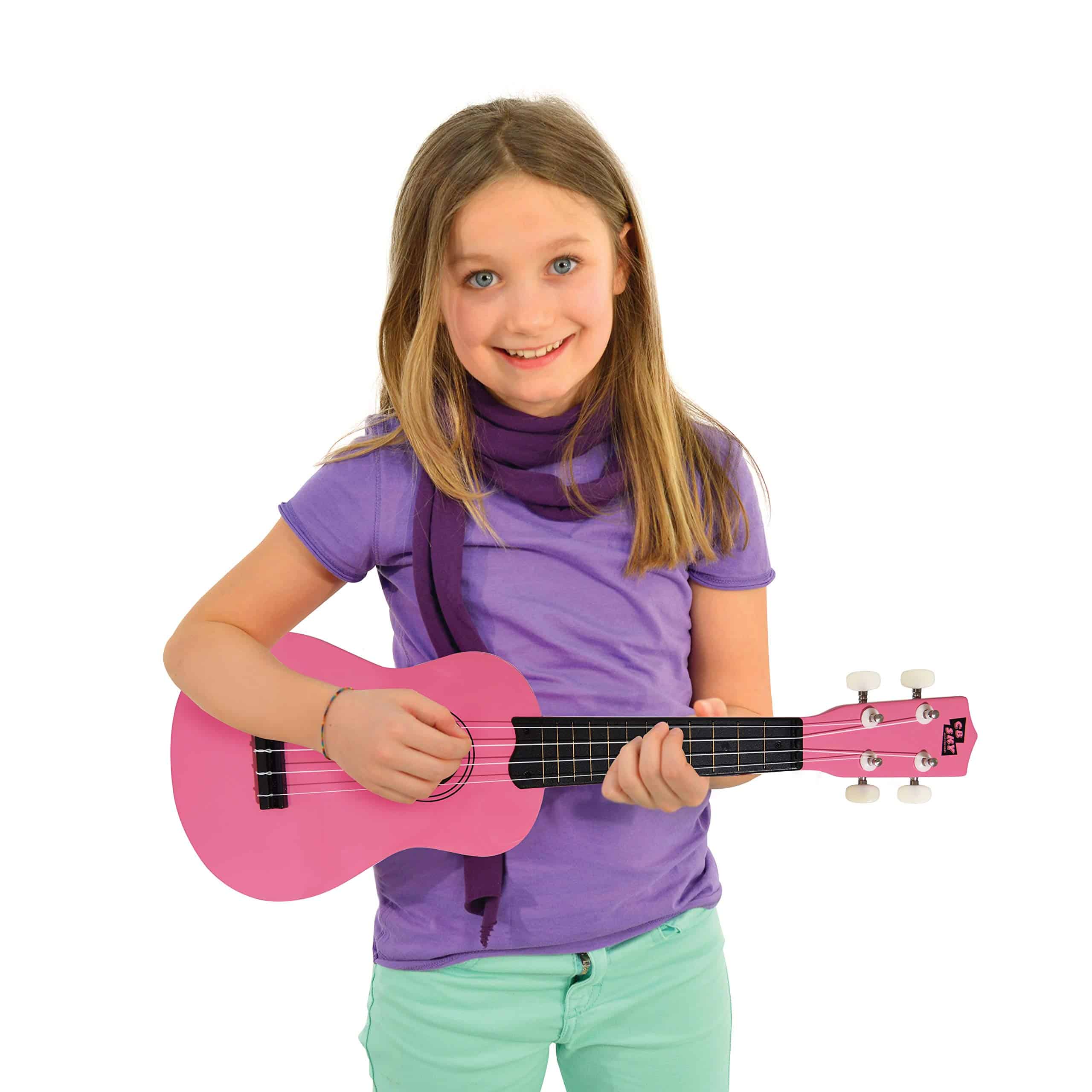 Ukulele Soprano CB Sky 21"/53cm para -Sakura Pink / Rojo Bri - Imagen 6